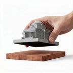 Columbia Low Memorial Library – desk decor concrete replica, angled view