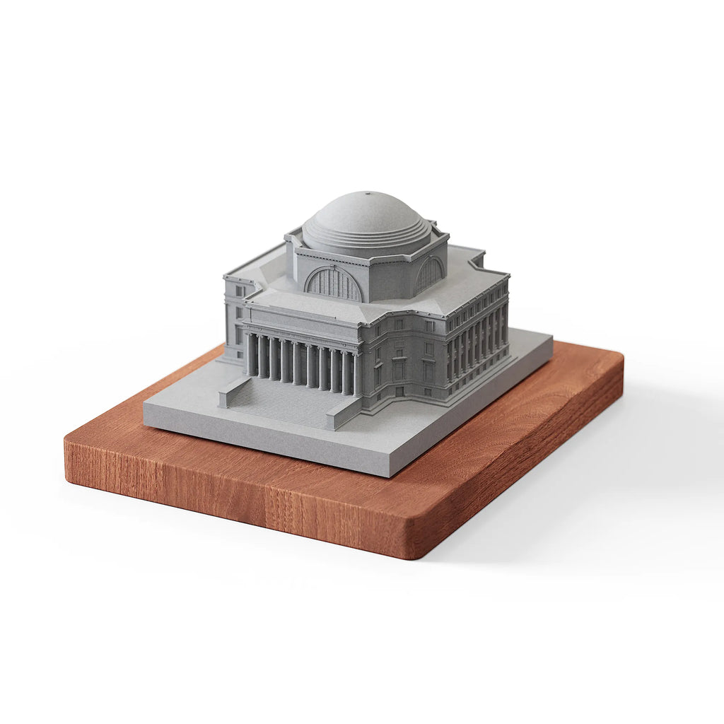 Columbia Low Memorial Library – scale model concrete architecture, Concretime