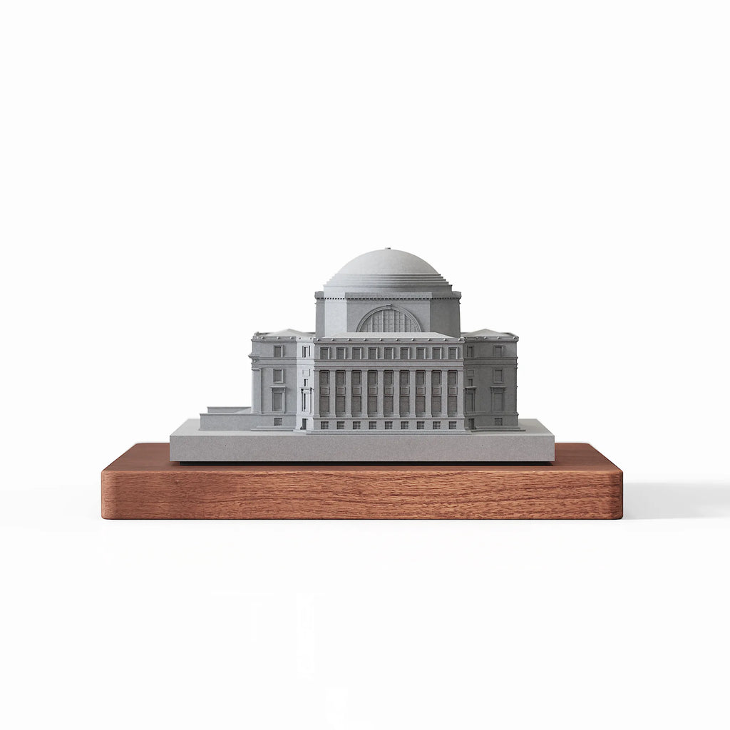 Columbia Low Memorial Library – custom engraved concrete miniature gift
