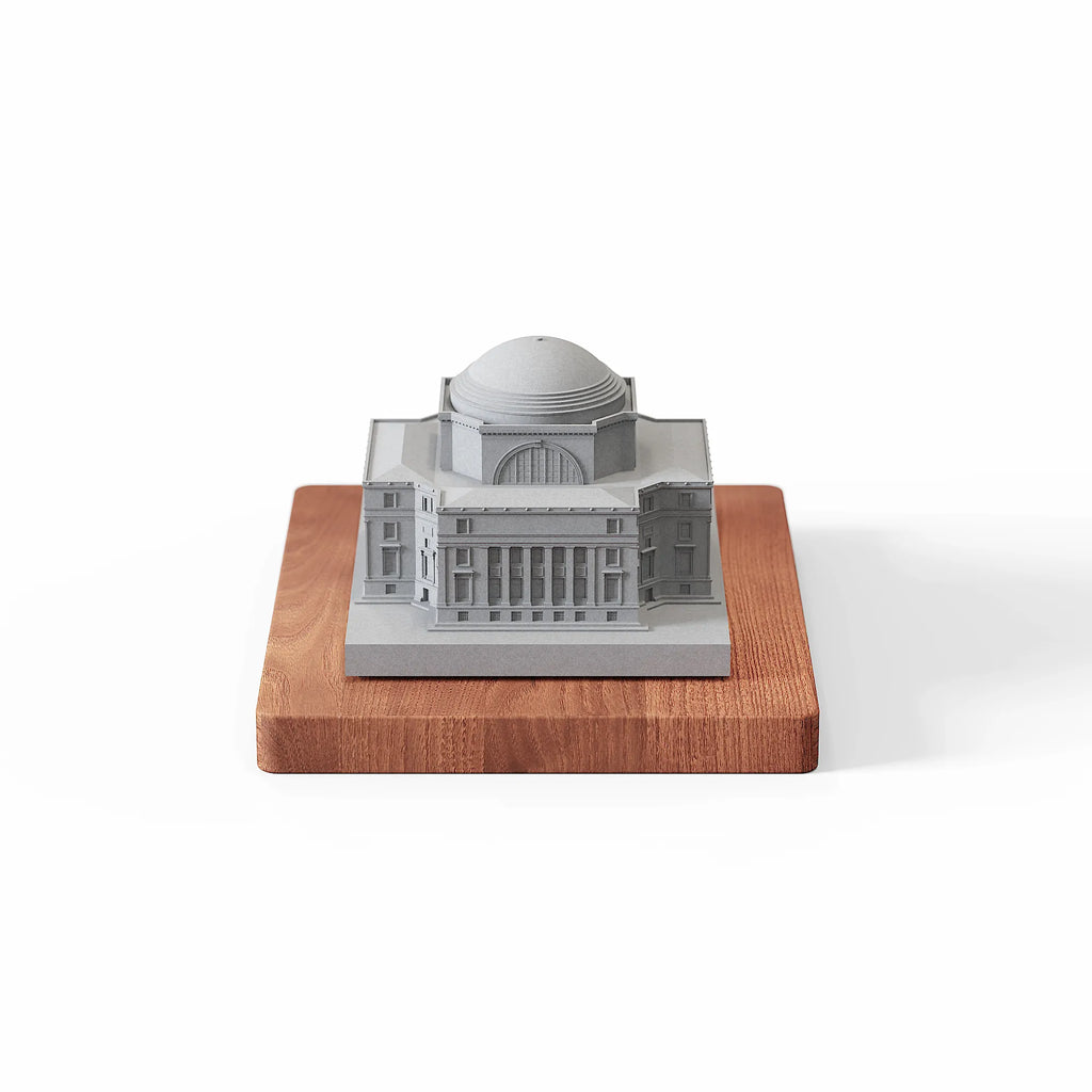 Columbia Low Memorial Library – architectural concrete sculpture, 45° view