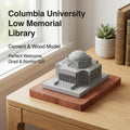 Columbia Low Memorial Library – handcrafted concrete miniature, front view