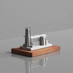 Duke University Chapel - concrete model, top-down view