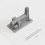 Duke University Chapel - Concretime architectural miniature, studio shot
