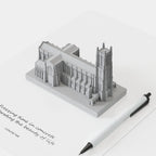 Duke University Chapel - concrete desk decor, natural lighting