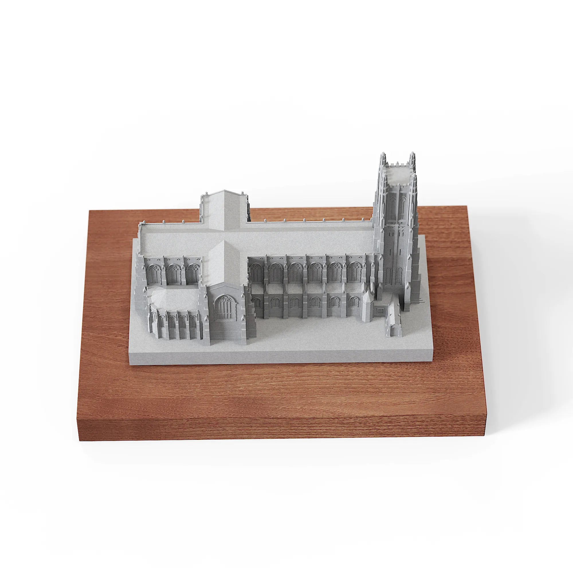 Duke University Chapel Concrete Model – Collegiate Gothic Graduation Gift & Alumni Desk Decor