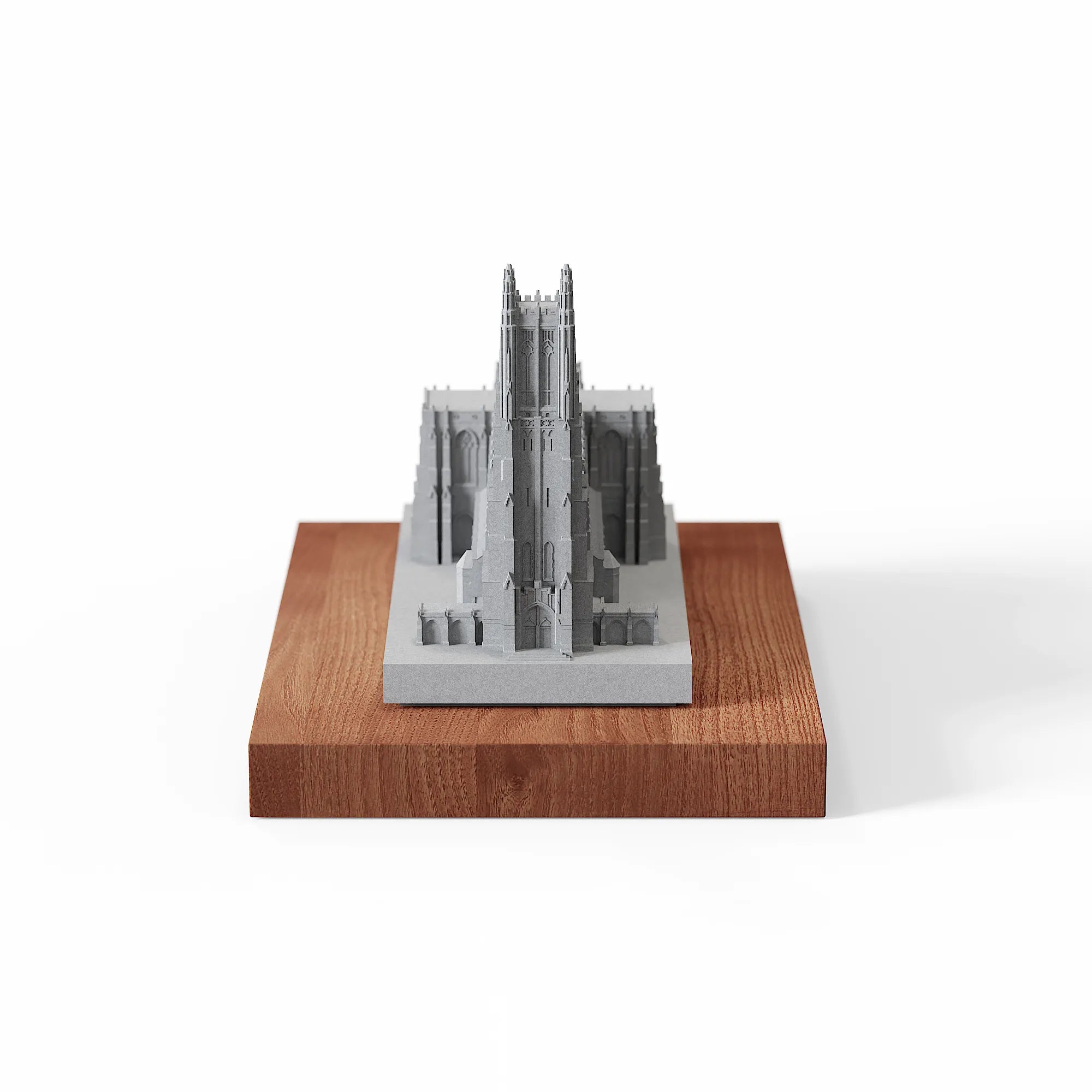 Duke University Chapel Concrete Model – Collegiate Gothic Graduation Gift & Alumni Desk Decor