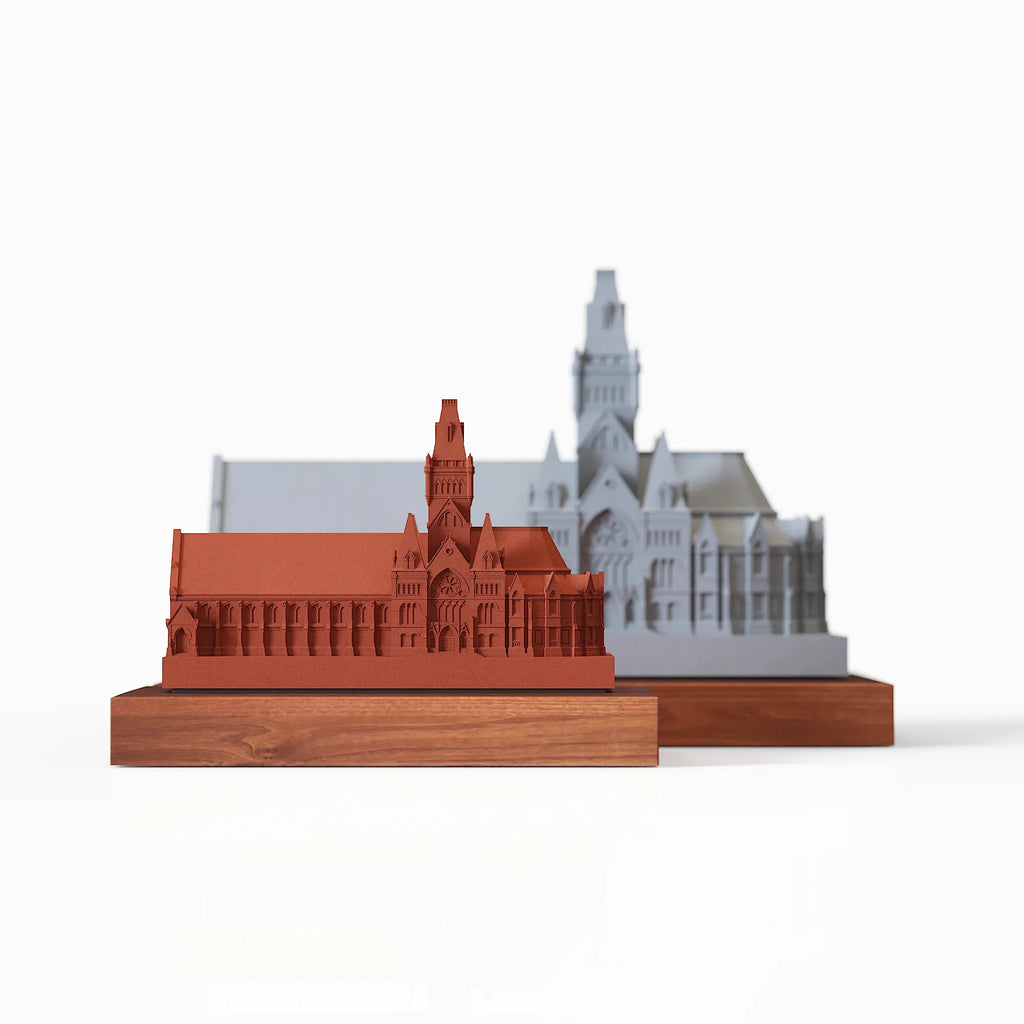 Harvard Memorial Hall - concrete miniature graduation gift