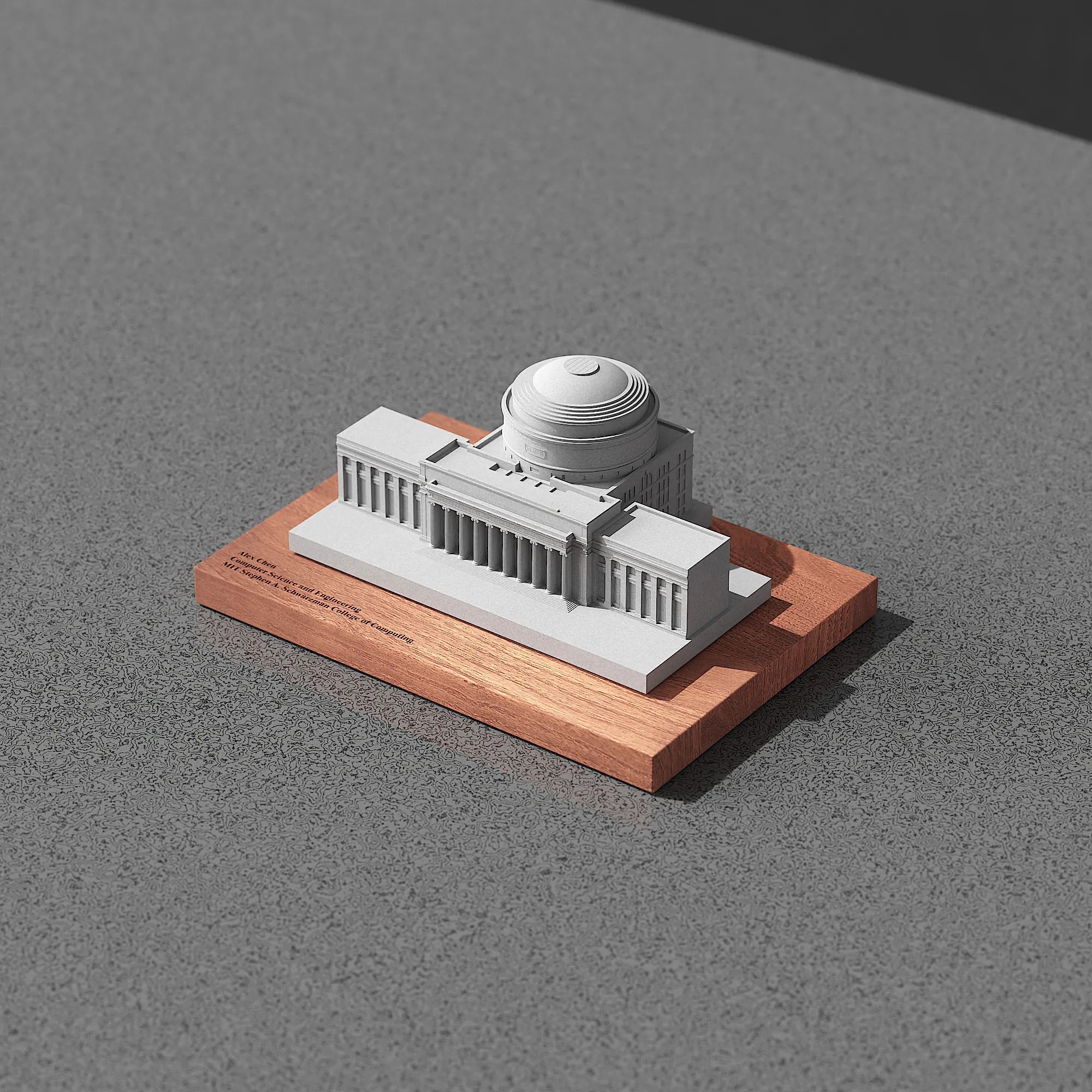 MIT Great Dome Concrete Model – Massachusetts Institute of Technology Graduation Gift & Alumni Desk Decor