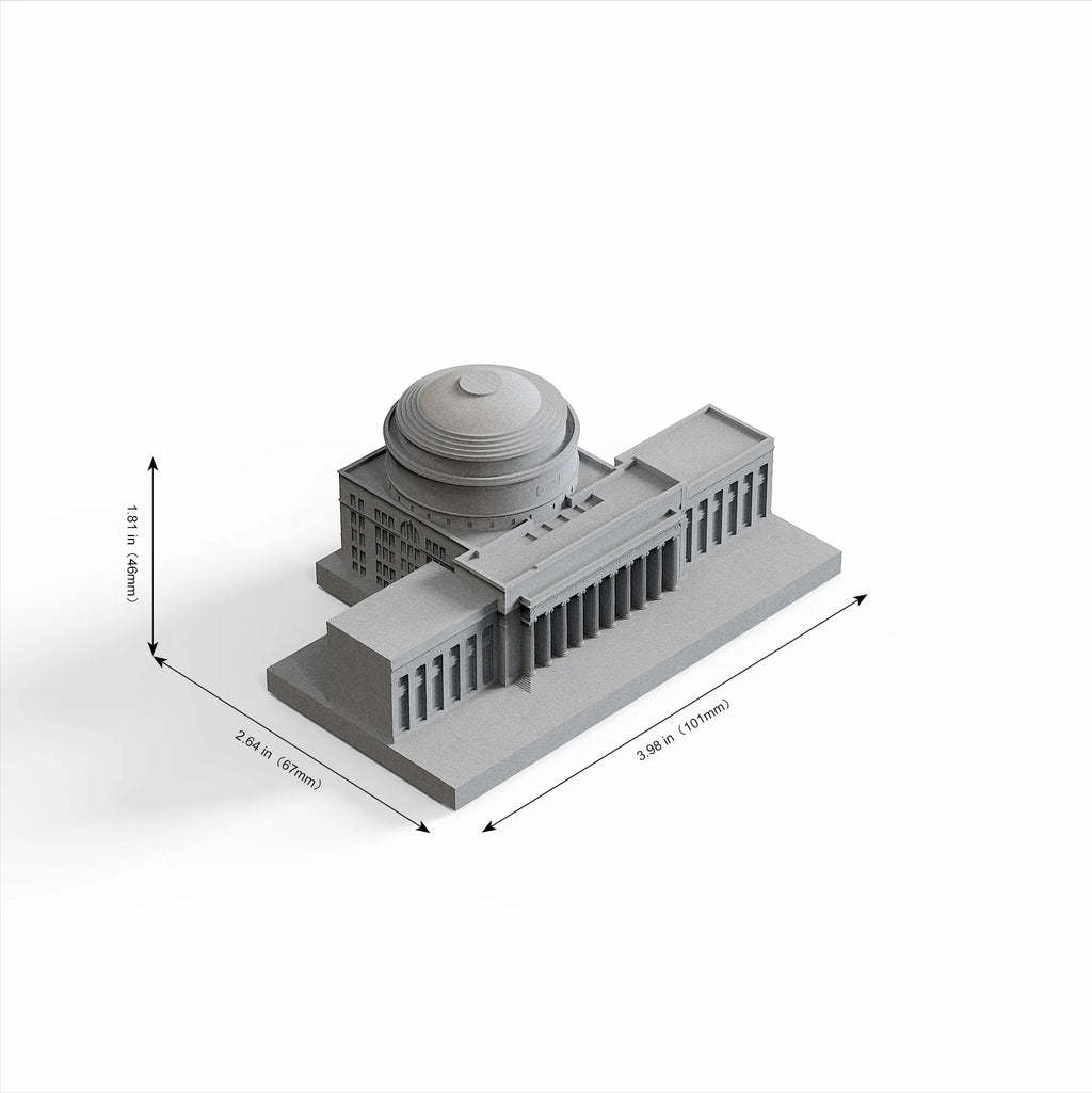 MIT Great Dome Concrete Model – Massachusetts Institute of Technology Graduation Gift & Alumni Desk Decor