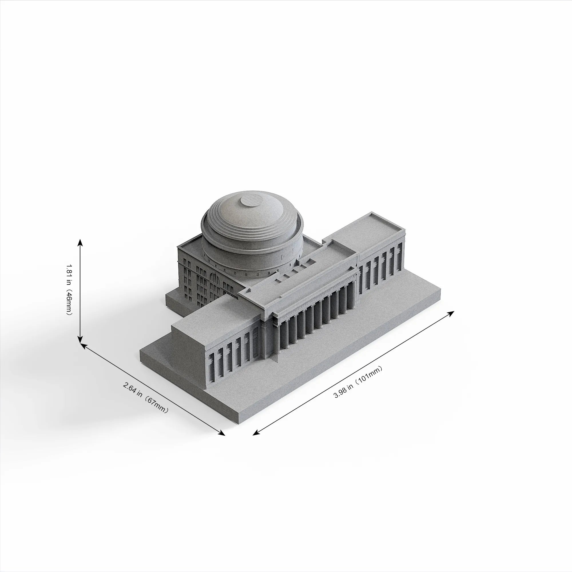 MIT Great Dome Concrete Model – Massachusetts Institute of Technology Graduation Gift & Alumni Desk Decor