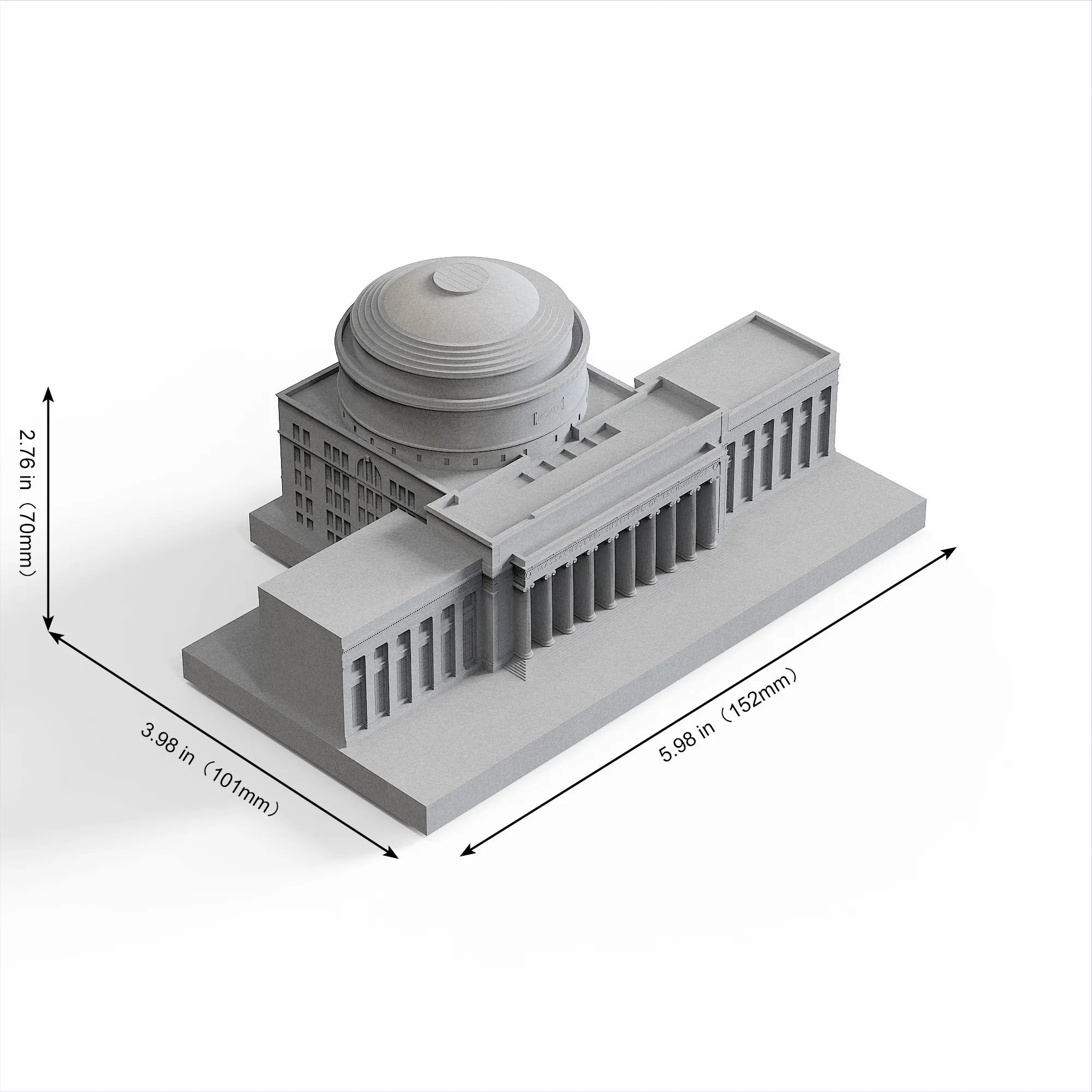 MIT Great Dome Concrete Model – Massachusetts Institute of Technology Graduation Gift & Alumni Desk Decor