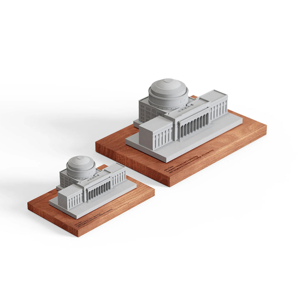 MIT Great Dome – Concretime architectural miniature, studio shot