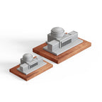 MIT Great Dome – Concretime architectural miniature, studio shot