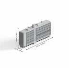 Marseille Unité d'Habitation – concrete landmark model, lifestyle shot