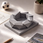 Mercedes-Benz Stadium – concrete landmark model, lifestyle shot