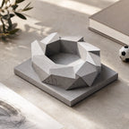 Mercedes-Benz Stadium – architectural concrete sculpture, 45° view