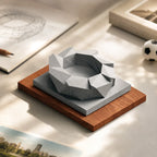 Mercedes-Benz Stadium – concrete model, top-down view