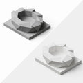 Mercedes-Benz Stadium – concrete miniature graduation gift