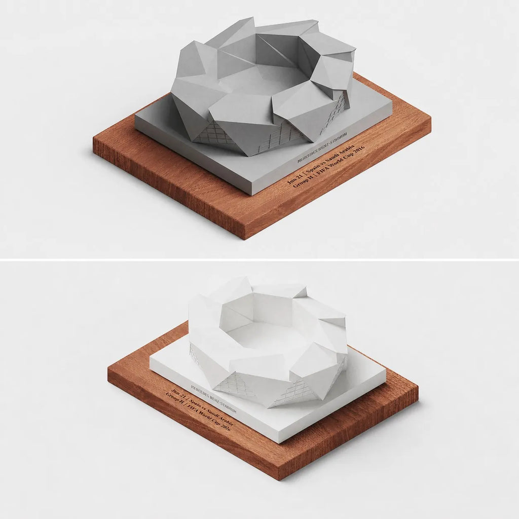 Mercedes-Benz Stadium – Concretime handcrafted landmark replica