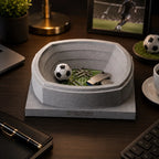 MetLife Stadium – desk decor concrete replica, angled view