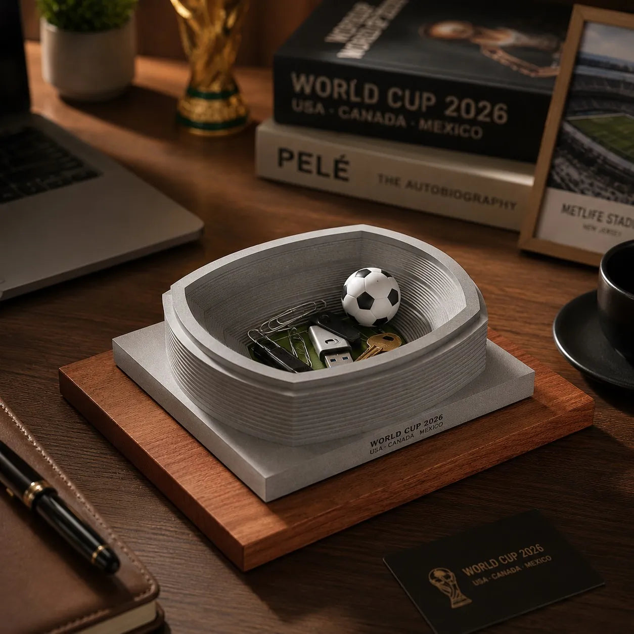 MetLife Stadium – scale model concrete architecture, Concretime