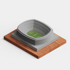 MetLife Stadium – concrete desk decor, natural lighting