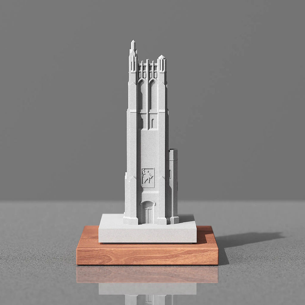 MSU Beaumont Tower Concrete Model – Michigan State Graduation Gift & Spartan Alumni Desk Decor