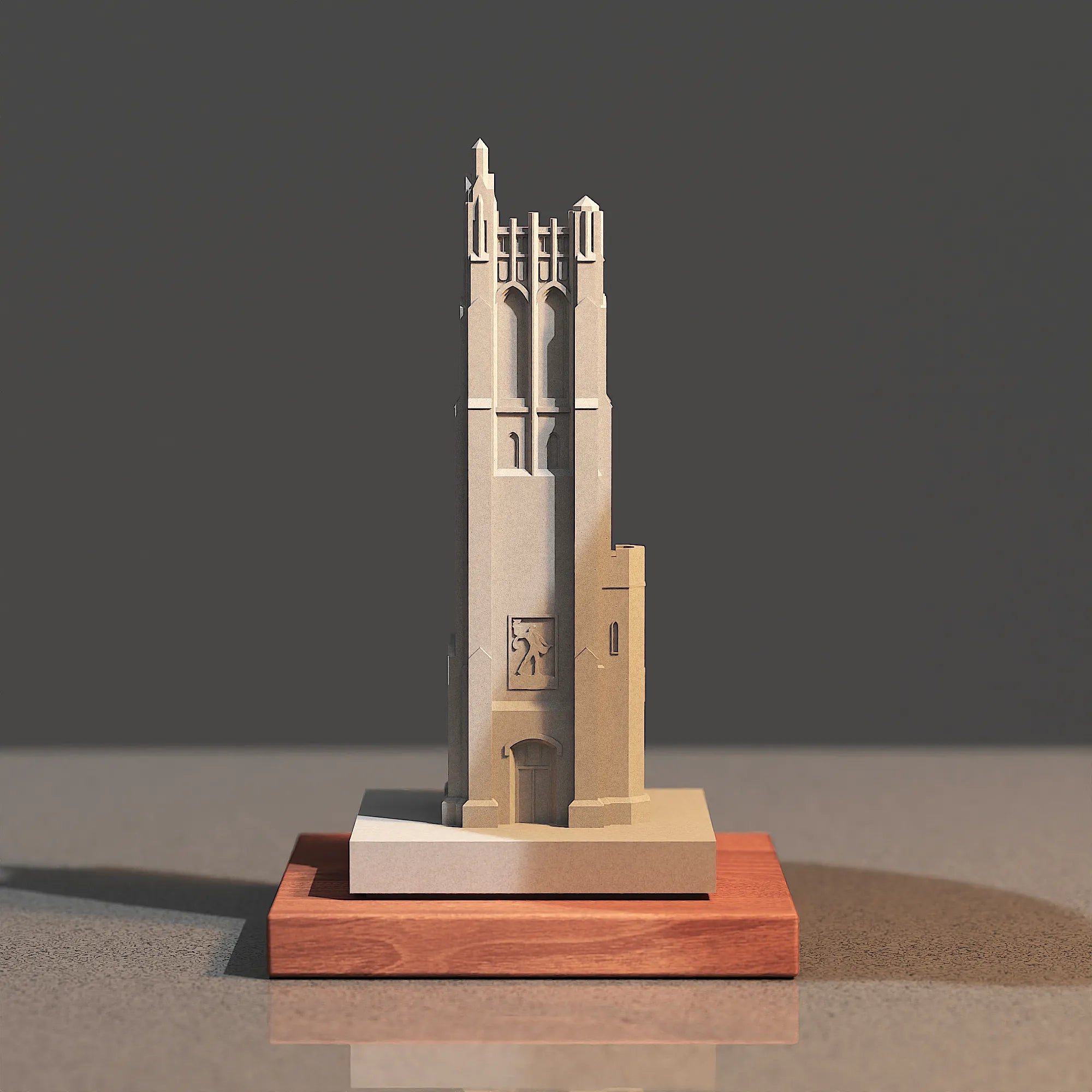 MSU Beaumont Tower Concrete Model – Michigan State Graduation Gift & Spartan Alumni Desk Decor