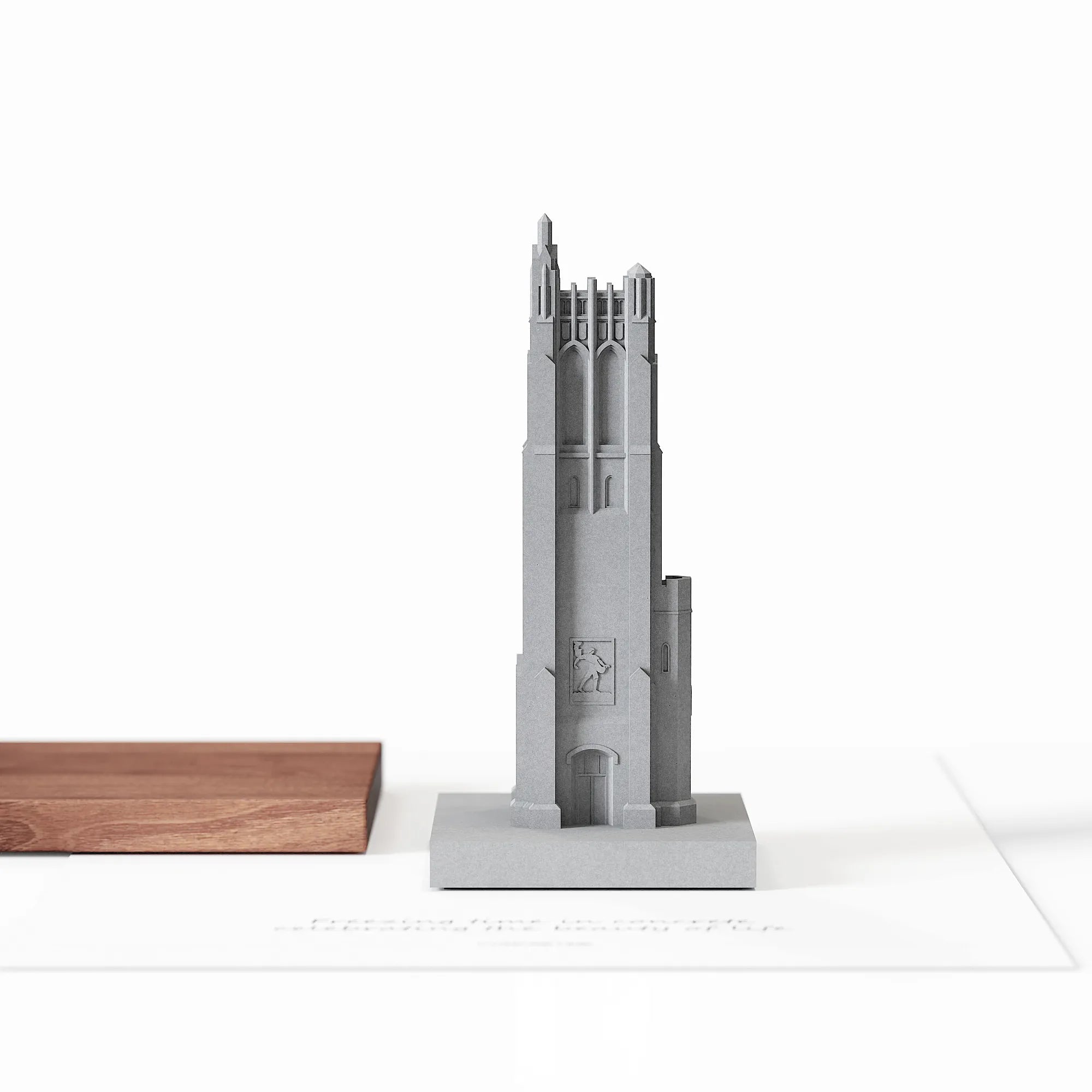MSU Beaumont Tower Concrete Model – Michigan State Graduation Gift & Spartan Alumni Desk Decor