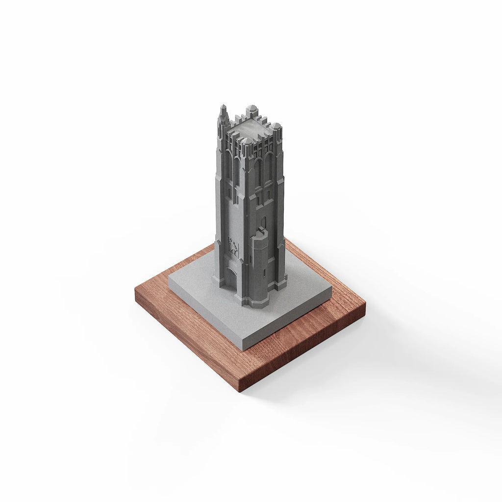 MSU Beaumont Tower Concrete Model – Michigan State Graduation Gift & Spartan Alumni Desk Decor