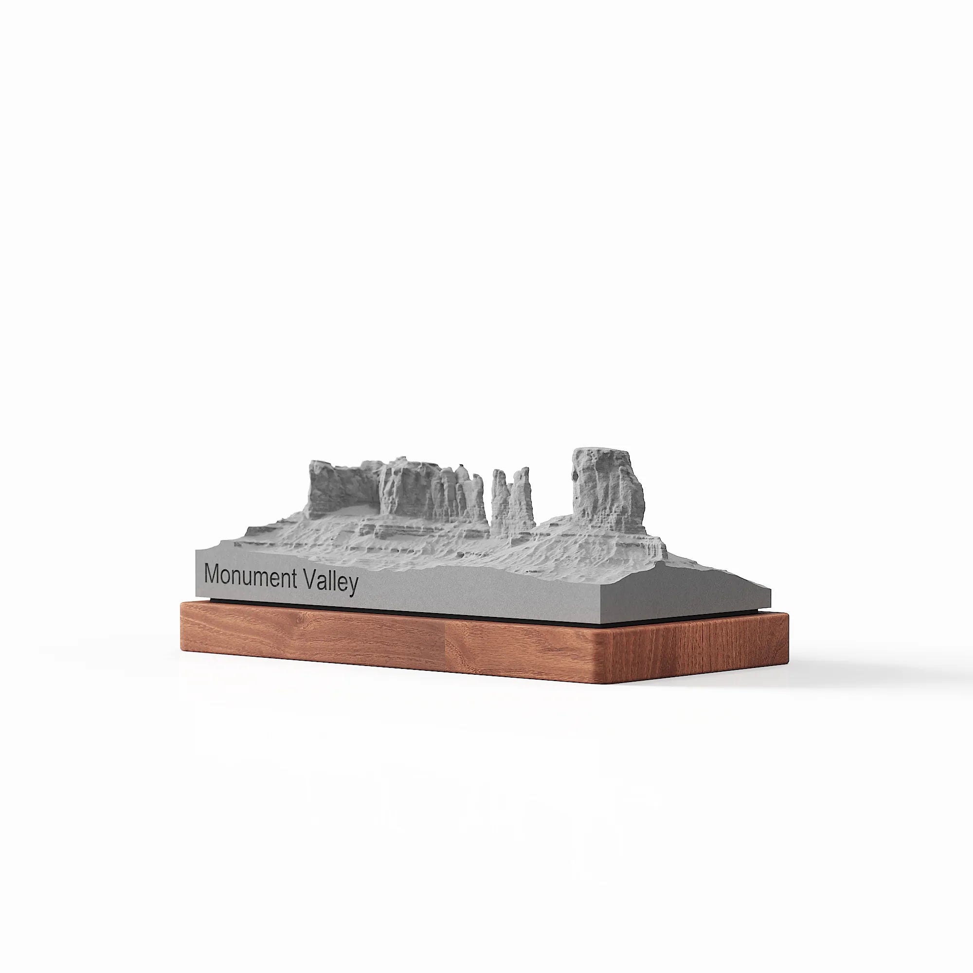 Monument Valley – concrete landmark model, lifestyle shot