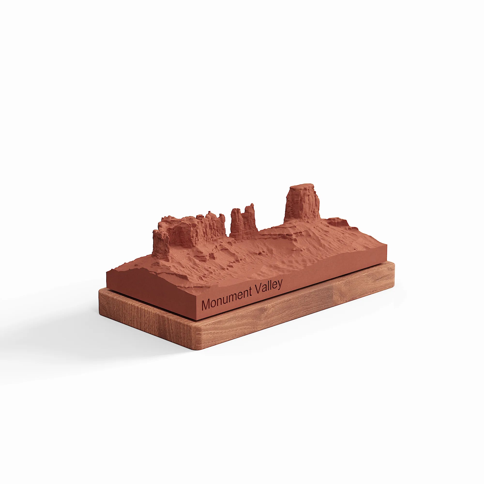 Monument Valley – Concretime architectural miniature, studio shot