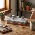 Monument Valley – architectural miniature, close-up texture detail