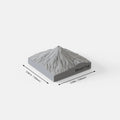Mount Fuji Concrete Model – Minimalist Zen Desk Sculpture & Personalized Japan Gift