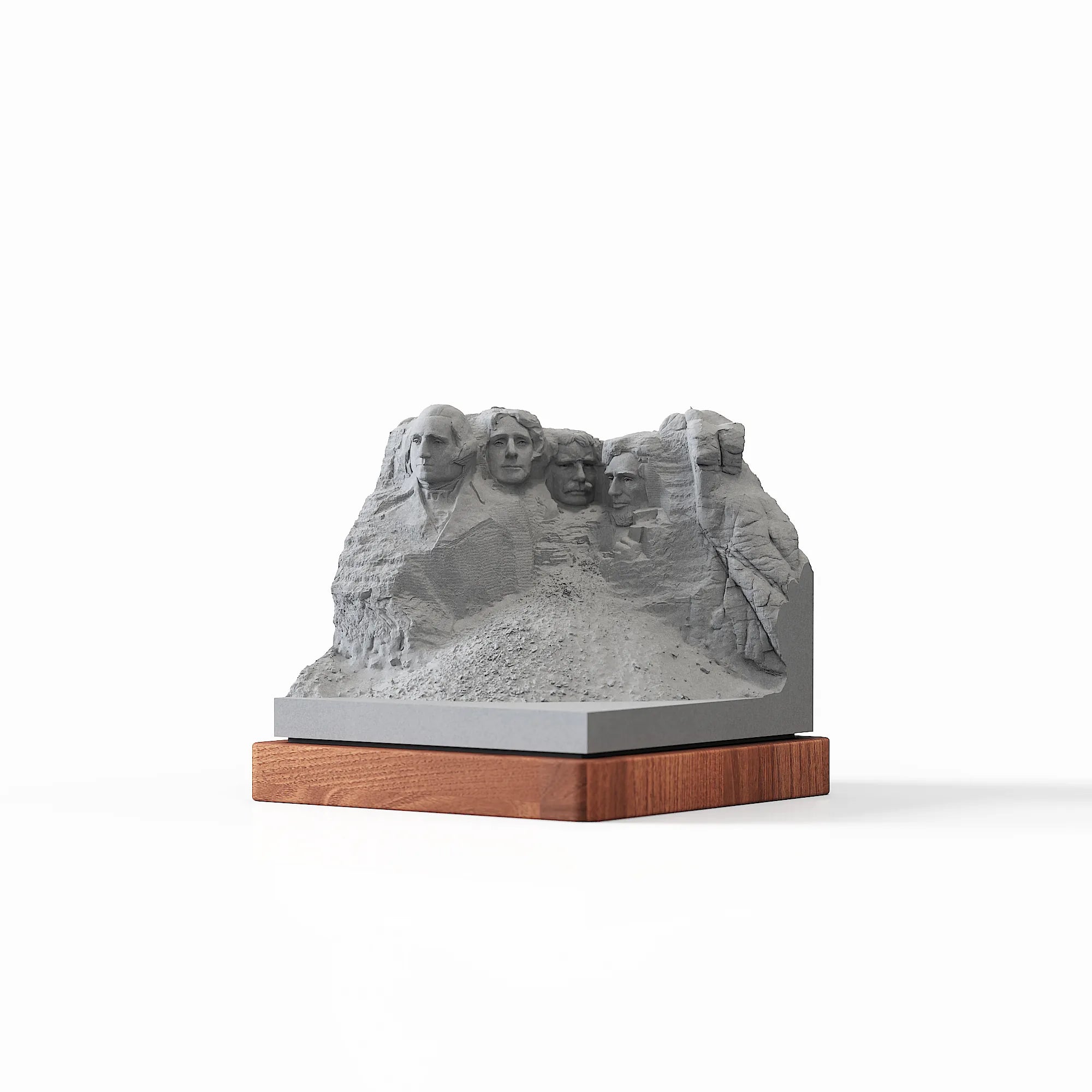 Mount Rushmore Concrete Model – Handcrafted Desk Sculpture & Personalized South Dakota Gift