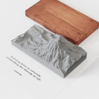 Mount Rainier – Concretime architectural miniature, studio shot