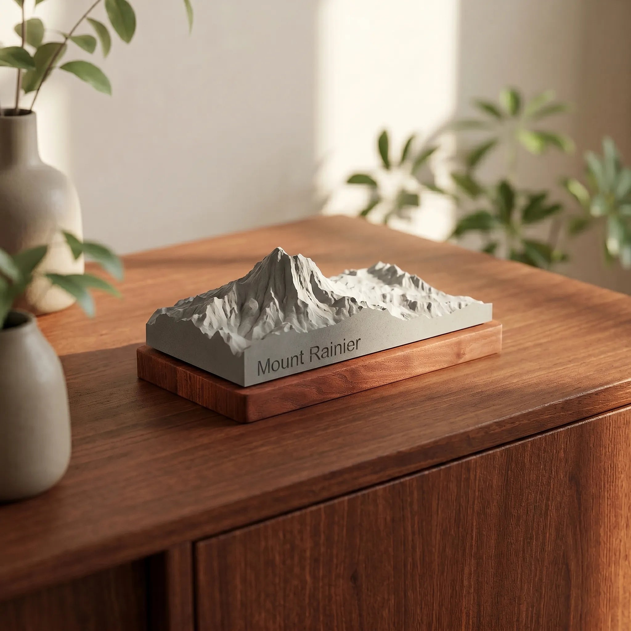 Mount Rainier – scale model concrete architecture, Concretime