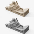 Museum of Islamic Art – desk decor concrete replica, angled view