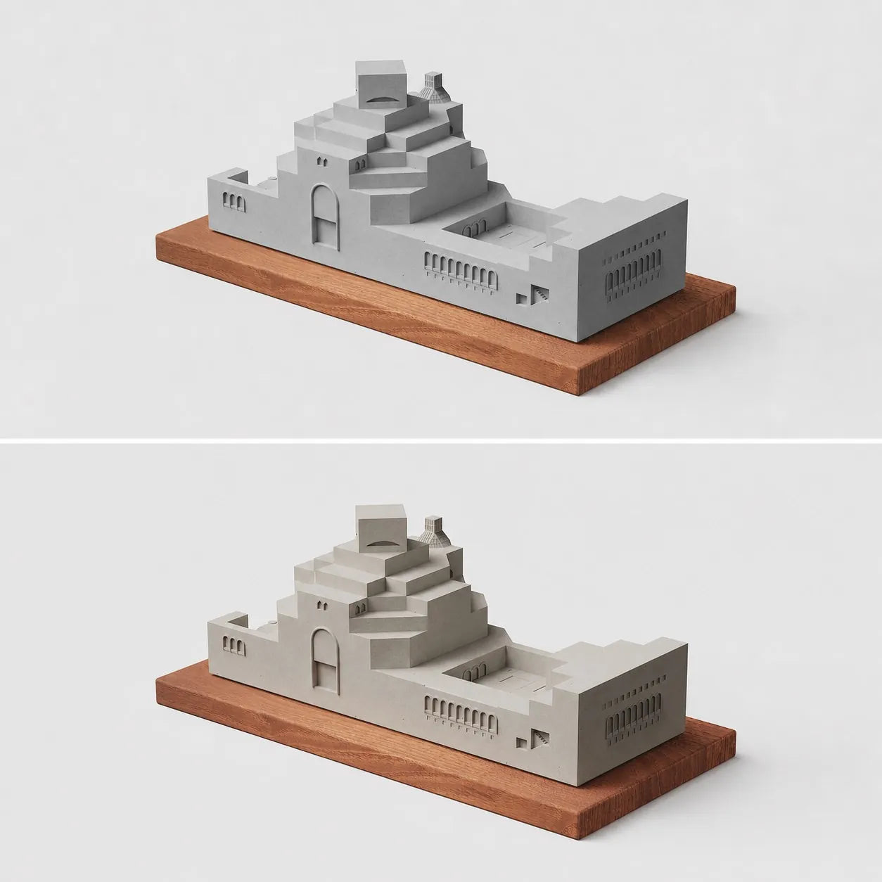 Museum of Islamic Art – custom engraved concrete miniature gift