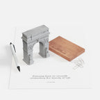 NYU Washington Square Arch – custom engraved concrete miniature gift