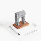 NYU Washington Square Arch – architectural model concrete, shadow detail