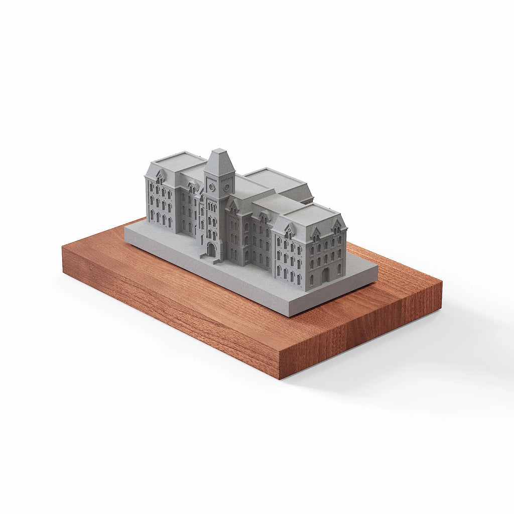 OSU University Hall Concrete Model – Ohio State Graduation Gift & Alumni Desk Decor