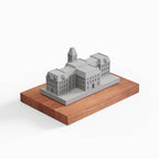 Ohio State University Hall – concrete landmark model, lifestyle shot