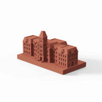Ohio State University Hall – Concretime architectural miniature, studio shot