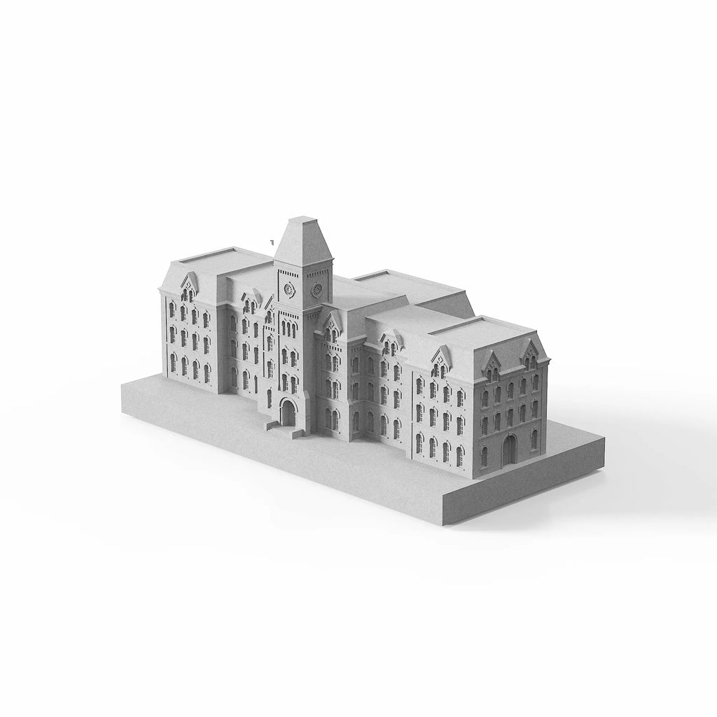 OSU University Hall Concrete Model – Ohio State Graduation Gift & Alumni Desk Decor