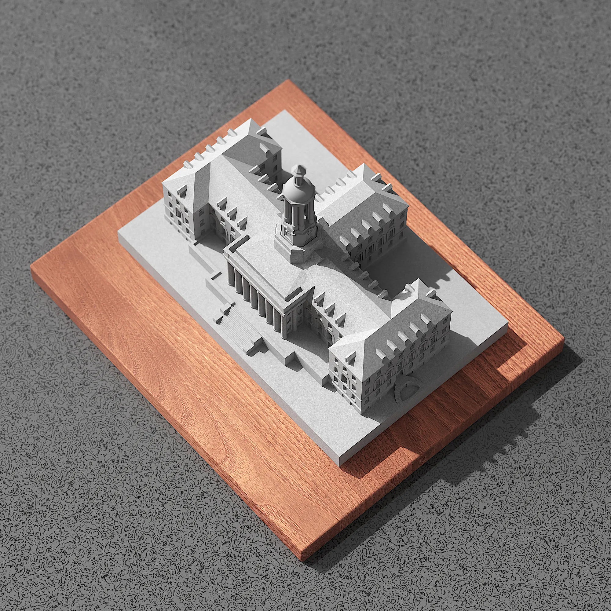 PSU Old Main Concrete Model – Penn State Graduation Gift & Alumni Desk Decor