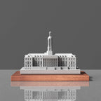 Penn State Old Main – concrete landmark model, lifestyle shot