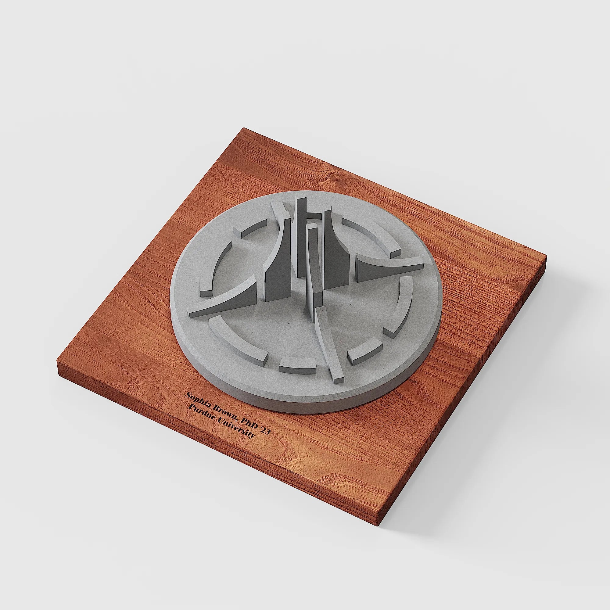 Purdue Engineering Fountain – Concretime handcrafted landmark replica