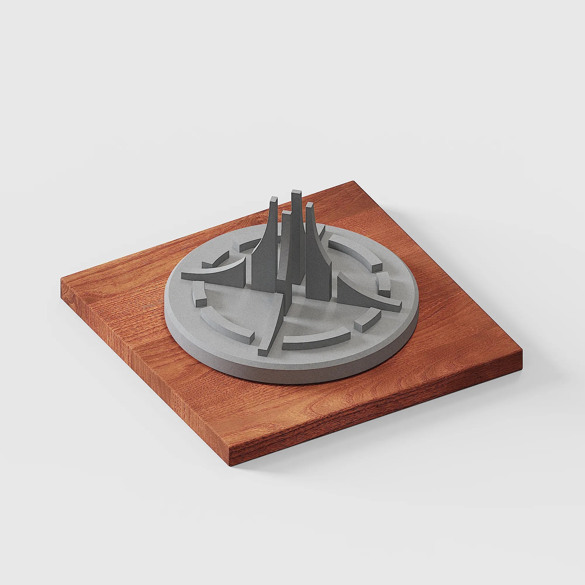 Purdue Engineering Fountain – concrete miniature graduation gift
