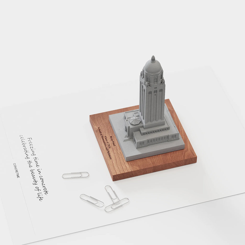 Stanford Hoover Tower Concrete Model – Stanford University Graduation Gift & Alumni Desk Decor
